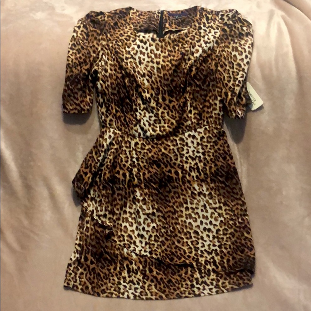Leopard print dress (Forever 21)